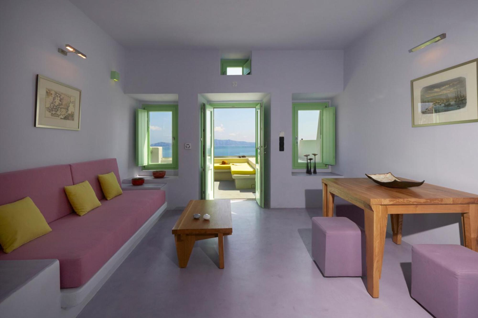 Caldera Colors Suites Fira  Ngoại thất bức ảnh