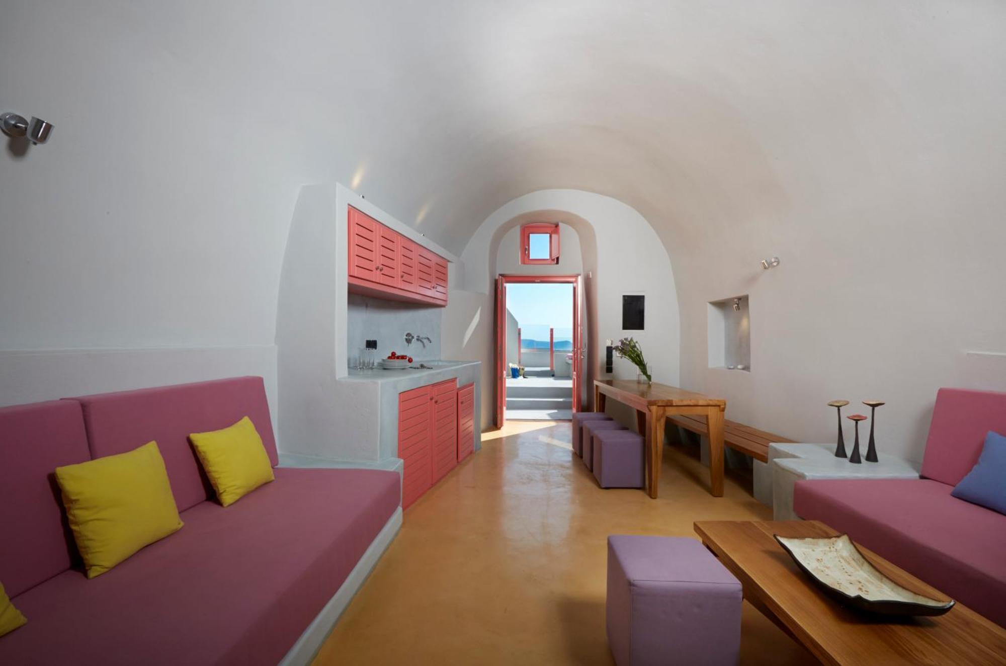 Caldera Colors Suites Fira  Ngoại thất bức ảnh